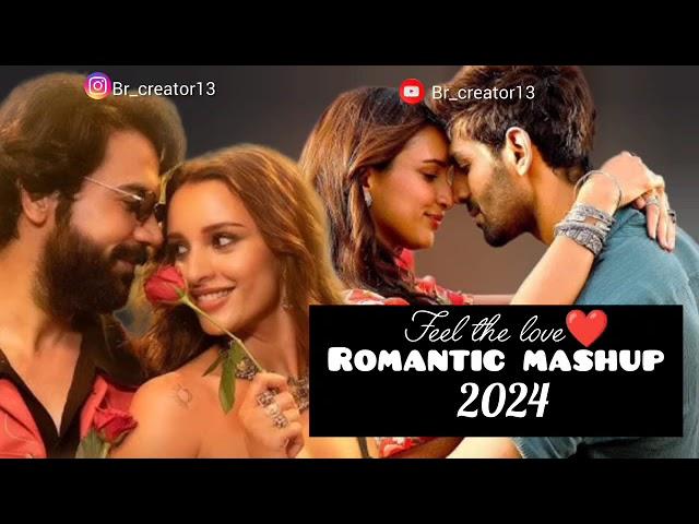 feel the love mashup | romantic mashup | 2024 | bollywood love mashup#love #lofi #song #mashup #2024