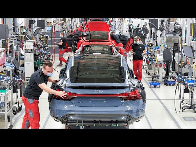 Audi e-tron GT Production in Germany