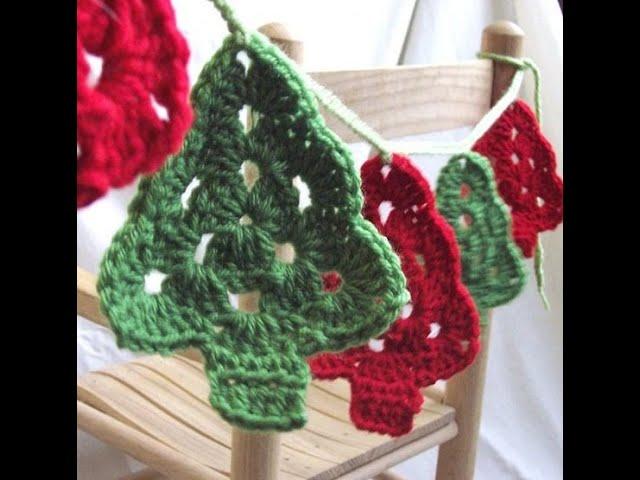 НОВОГОДНЯЯ ЁЛОЧКА крючком / CHRISTMAS TREE crochet