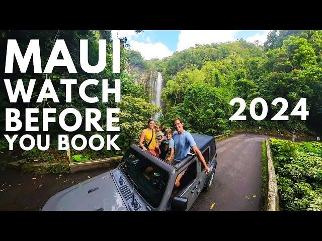 Maui Hawaii Travel Guide 2024 | 9 Tips for THE BEST Maui Vacation