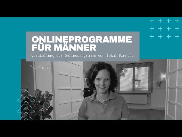 Vorstellung der Onlineprogramme Bauch und Beckenboden für den Mann