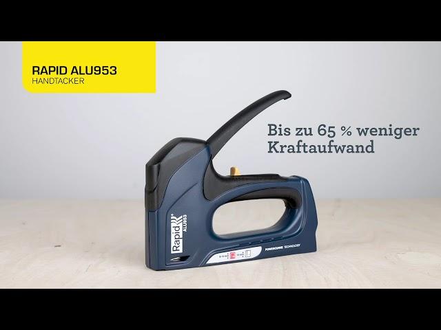 Rapid ALU953 Handtacker Dual