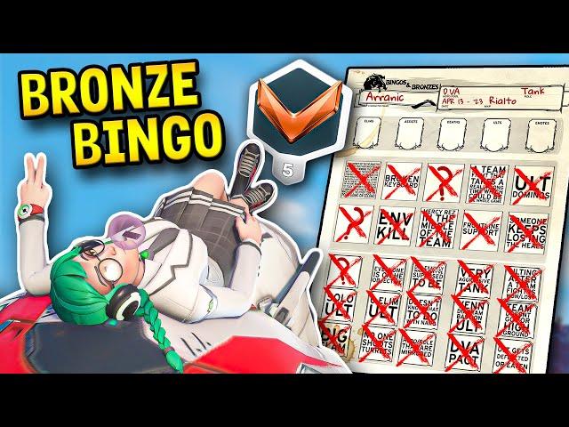 This BRONZE Dva might complete the ENTIRE CARD... | Spectating Bronze Bingo