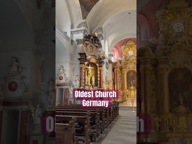 Oldest church in Germany  #church #cathedral