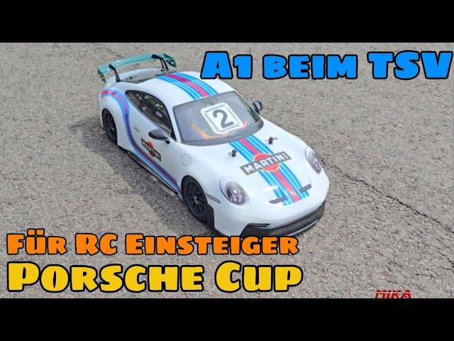 Günstiger RC Einstieg im Porsche Cup - A1 Knapper Sieg beim TSV  zur RCK-KleinSerie 2024