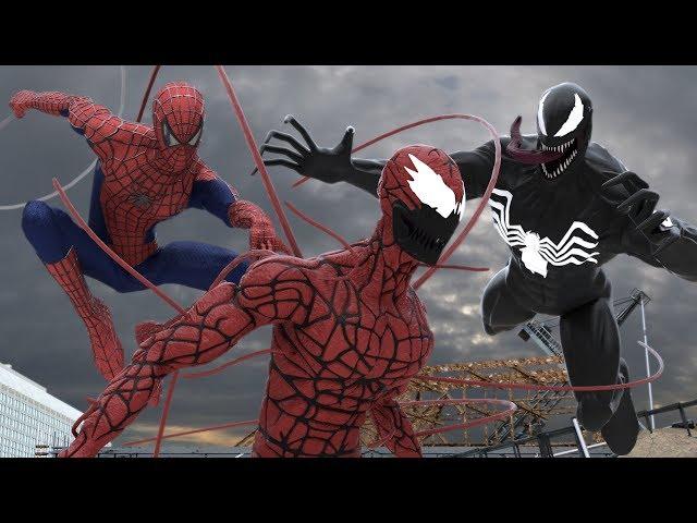 Spider-Man and Venom vs. Carnage - Spider-Man vs. Venom 4 - Maximum Carnage - Spider-Man Ultimate 7