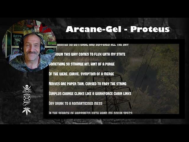 Arcane-Gel - Proteus - Reaction & Rant with Rollen (official lyrics visual)