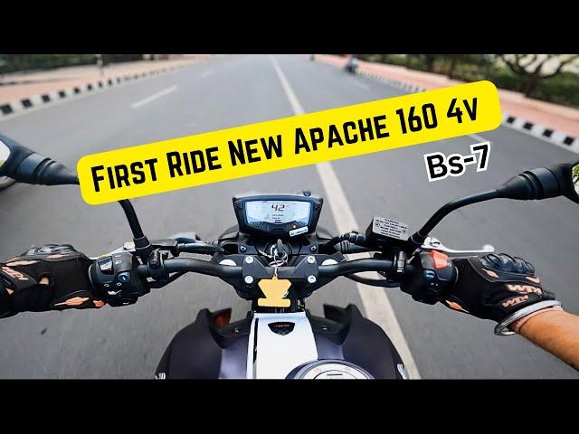 2024 Apache RTR 160 4v bs-7 | First Ride experience & Detailed Review | Price, Specs, Performance |