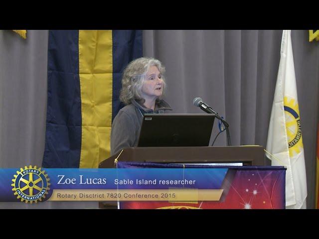 Zoe Lucas - Sable Island Researcher
