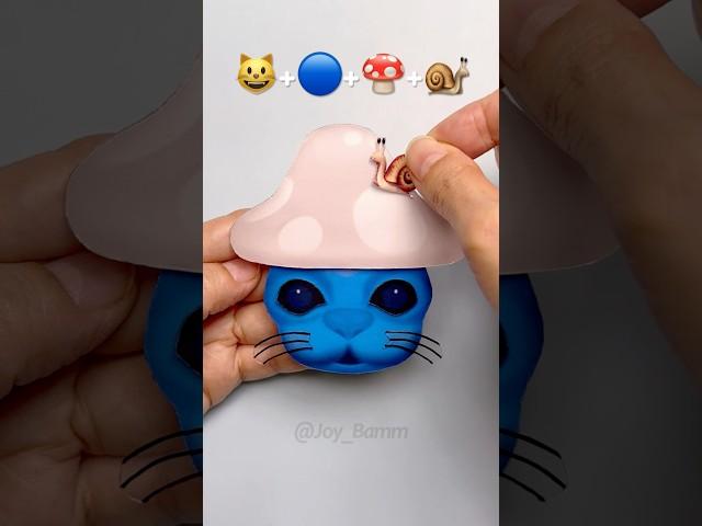 Smurf Cat #Emoji mixing #We live We love We lie