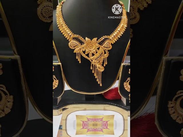 P.C.CHANDRA jewellery#Latest gold necklace @sanjupc37exclusive desig collection @gold#shorts