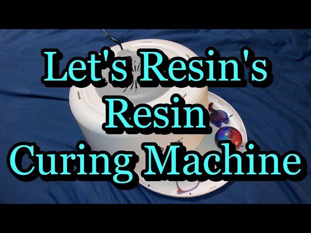 Let's Resin's Two Part Epoxy resin Curing Machine; December 13, 2023