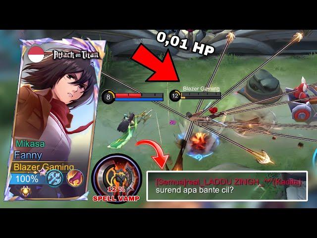 KETIKA TOP GLOBAL FANNY KETEMU MUSUH SOMBONG!! DAN INI LAH YANG TERJADI… - Mobile Legends