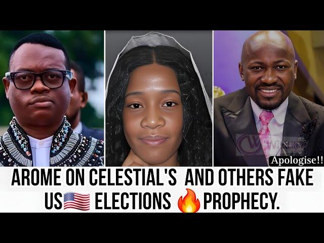 Arome Osayi Speaks On Prophetess Celestial Fake US Elections Prophecies And Other Too