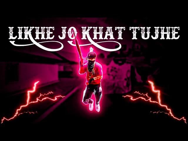 Likhe Jo Khat Tujhe Teri Yaad Me | Divine X Song Free Fire Montage Video | G.P Credit:-@AloneboyFF