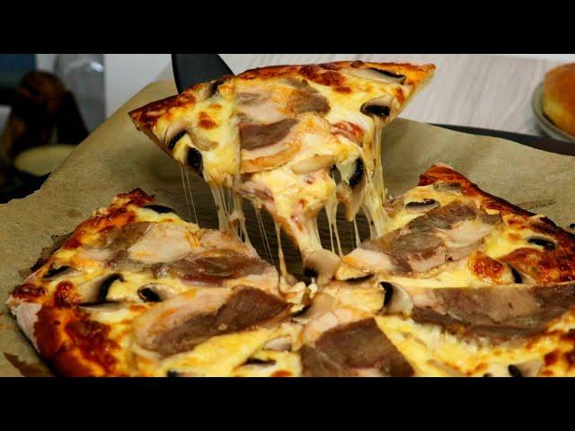 Самая долгая и самая вкусная пицца от Бати