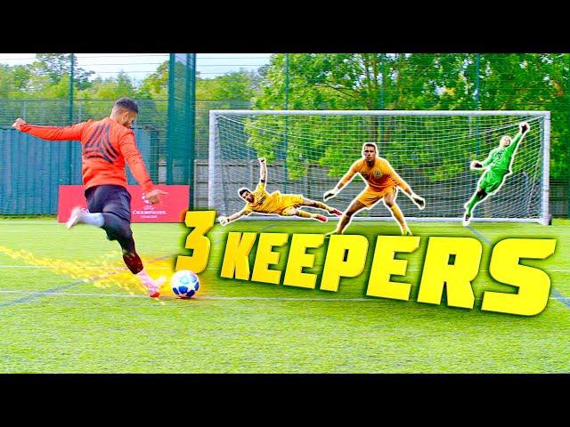 F2 VS 3 KEEPERS!!! ️