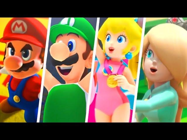 Evolution of Super Mario Sports Intros (1999 - 2021) - All Introductions