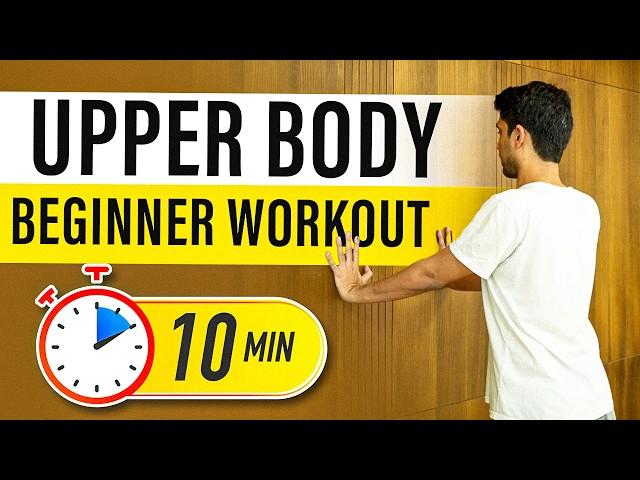 UPPER BODY Exercises for BEGINNERS | Push-up workout at home | Saurabh Bothra