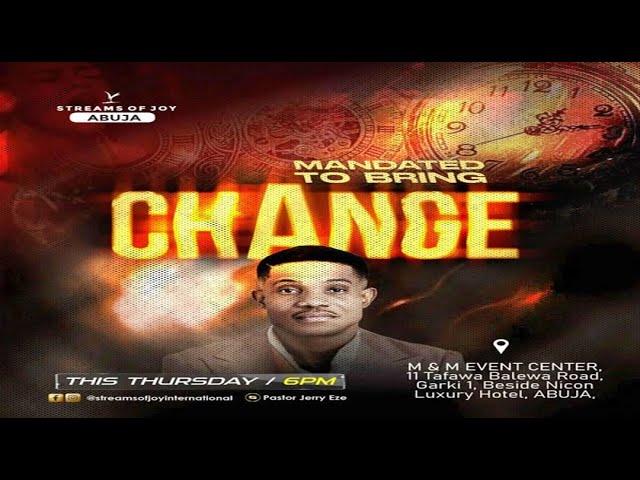 MANDATED TO BRING CHANGE [PART 5] || MIDWEEK SERVICE || 29TH MAY 2025