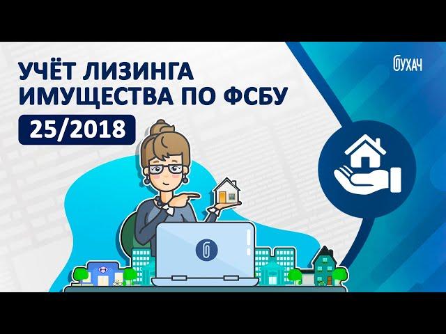 Учёт лизинга имущества по ФСБУ 25/2018 - 1C