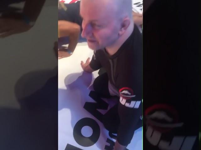 Eddie Bravo asking John Danaher For Heel Hook Tech