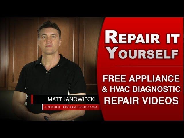 Fix it Yourself with over 5,500 Repair videos at  | ApplianceVideo.com