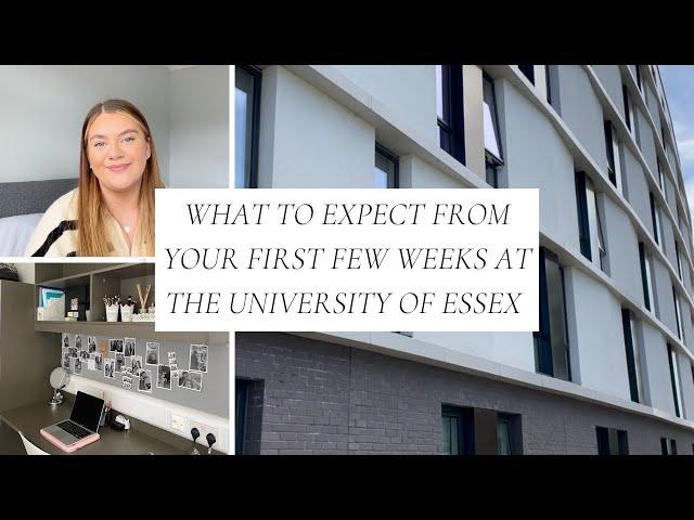 University of Essex | What to expect from your first few weeks