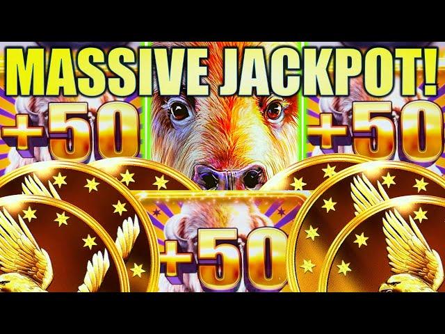 MASSIVE EPIC JACKPOT!! OVER 1000X!! BIGGEST BUFFALO JACKPOT OF MY LIFE!  BUFFALO CHIEF Slot Machine