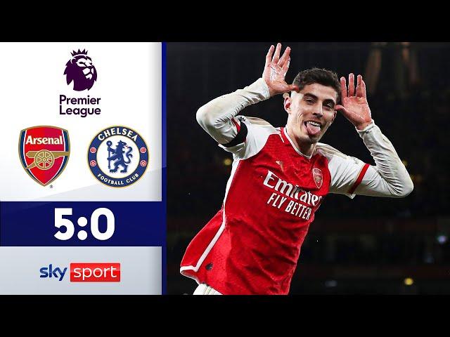 Havertz rechnet mit Ex-Klub ab! | FC Arsenal - FC Chelsea | Highlights - Premier League 2023/24