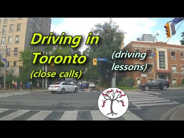 Driving in Toronto "Close Calls & Bonehead Moves" Dashcam footage