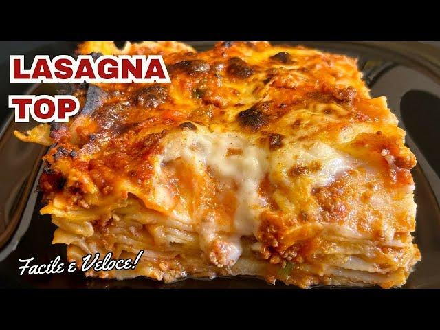 BAKED LASAGNA HOMEMADE HOLIDAY recipe easy and fast! How to make a TOP lasagna!