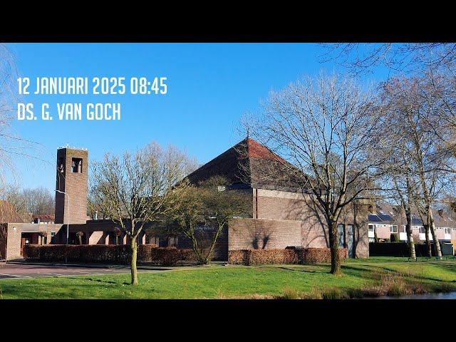 12-01-2025 - Ochtenddienst (08:45) - Goede Herderkerk | ds. G. van Goch