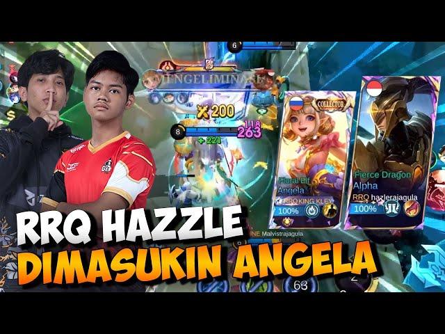 COMBO ANGELA KING KLEY DAN ALPHA RRQ HAZZLE GAMEPLAY !!