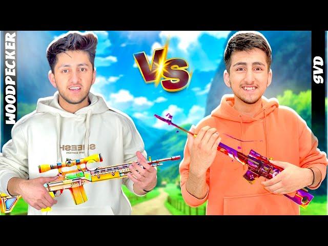 WoodPecker Vs Svd Best One Tap Challenge  1 Vs 1 As Gaming Vs As Rana - Free Fire India