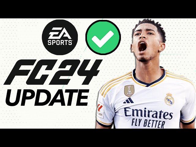 EA FC 24 JUST GOT A NEW MAJOR UPDATE 