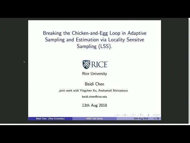 LSH-Sampling Breaks the Computation Chicken-and-Egg Loop in Adaptive Stochastic Gradient Estimation