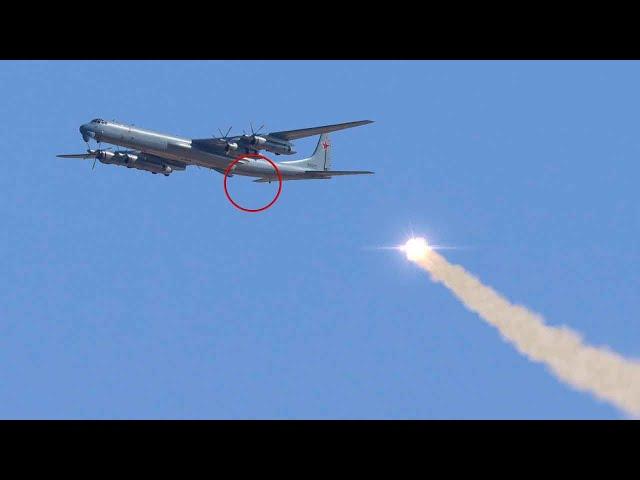 INCREDIBLE! Leaked video shows Ukraine's elite ground forces destroying Russian giant TU-95 bomber!