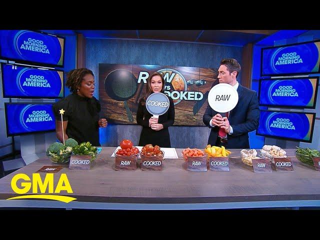 The healthy debate between cooked vegetables and raw vegetables | GMA