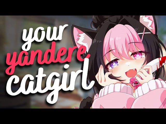 your yandere catgirl gets territorial ️️ (F4M) [master] [very jealous] [headpats] [asmr roleplay]