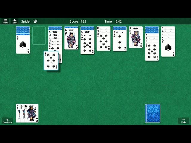 Spider Solitaire – Gratis online kaartspellen (Patience-games)