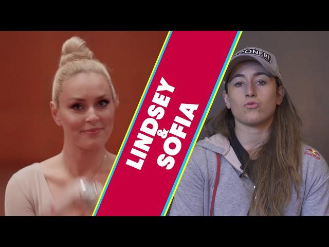 Lindsey Vonn e Sofia Goggia intervista doppia