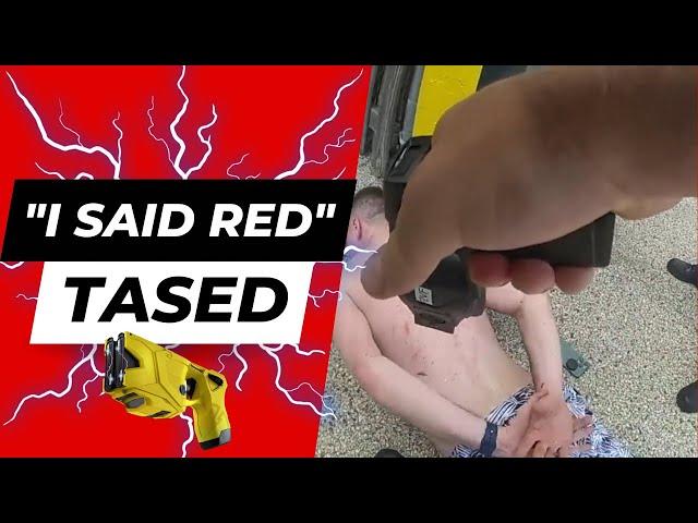 SovCit Meets Mr Sparky The Taser