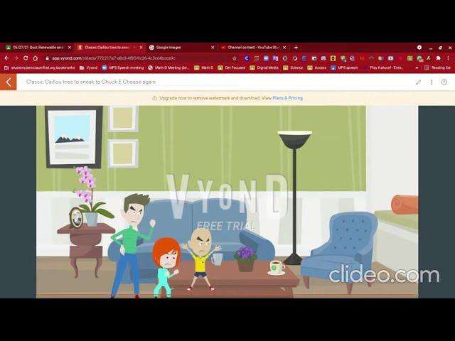 Caillou gets grounded collection season 9