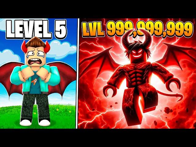 BECOMING DEMON LORD IN ANIME POWER TYCOON ROBLOX!!