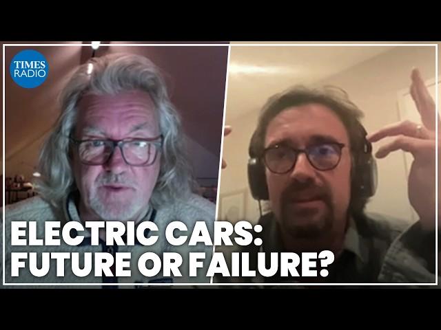 'He's a noisy buggar!' | James May and Richard Hammond squabble over electric cars