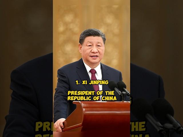 Top 10 Most Powerful People in the World #generalknowledge #xiaoxiworld #mustwatch #shorts