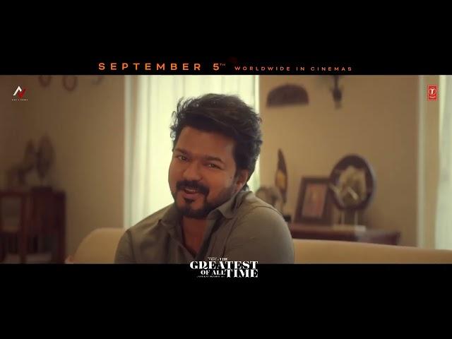 The GOAT - Release Promo 2 | Thalapathy Vijay| Venkat Prabhu | U1 | Spark | The Greatest Of All Time