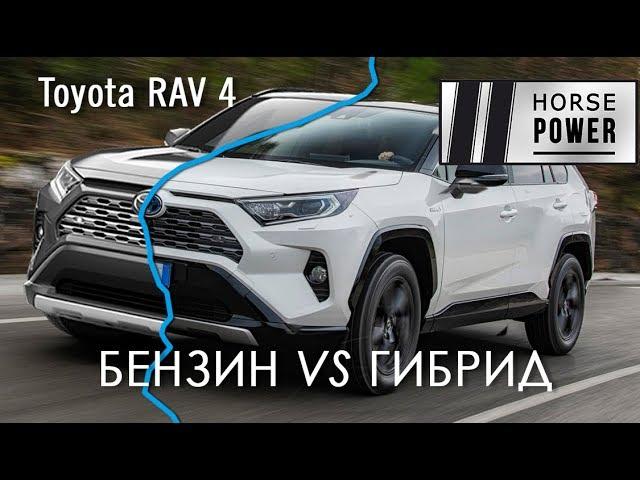 Бензин или гибрид? Toyota RAV-4 Hybrid 2.5 vs RAV-4 2.0 AWD 2019