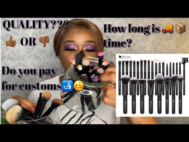 DUCARE 27in1 BRUSHES Review || Performance, Quality, Packaging, Customs ???